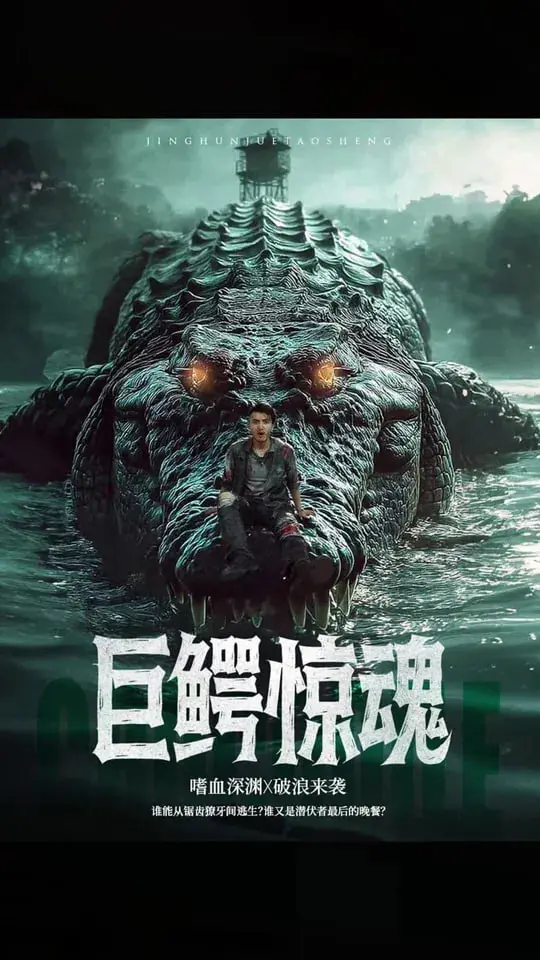 《巨鳄惊魂》：血腥鳄鱼来袭！挑战你的肾上腺素，开启惊悚逃生之旅！